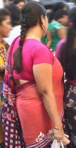 candid saree